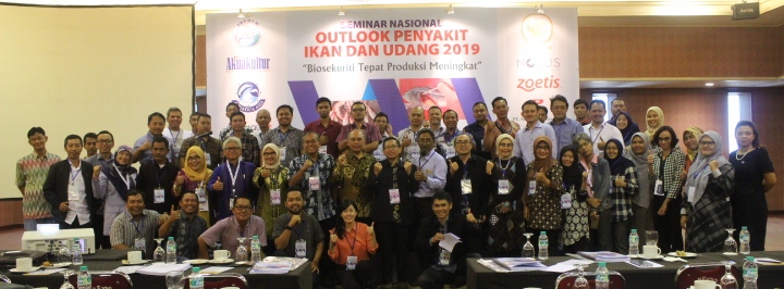 Himperindo Tandatangani MOU dengan Info Akuakultur di Seminar Outlook Penyakit Ikan dan Udang